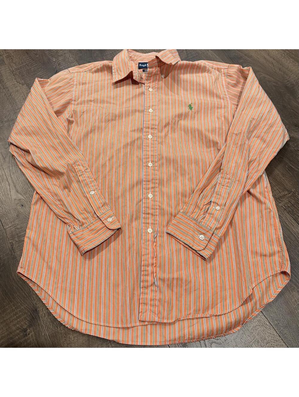 Ralph Lauren Men's Orange Shirt